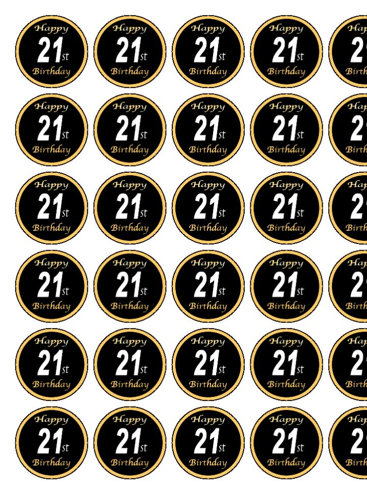 Choice of Wafer Paper or Icing discs Pack contains 30 edible pre cut discs Ready to be added to your cakes, bakes or shakes