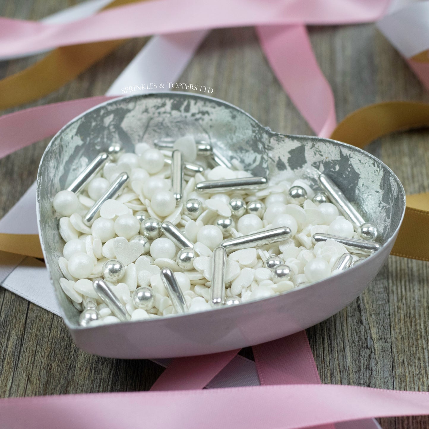 Heart of Glass Sprinkles Mix Cupcake / Cake Decorations Sprinkles