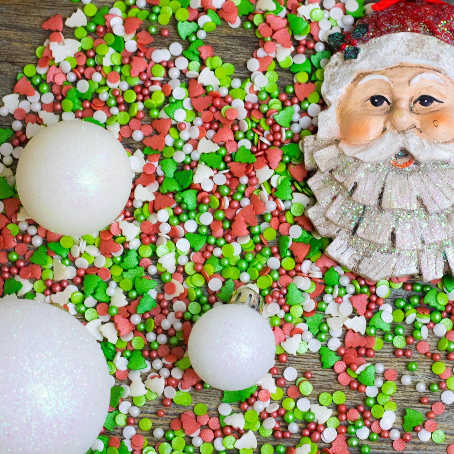 Jingle Bell Rock Sprinkles Mix Cupcake / Cake Decorations Sprinkles