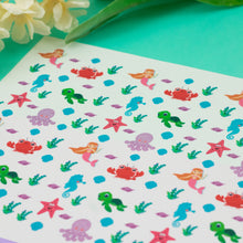 Load image into Gallery viewer, Under The Sea Scene A4 Tiled Icing Sheet