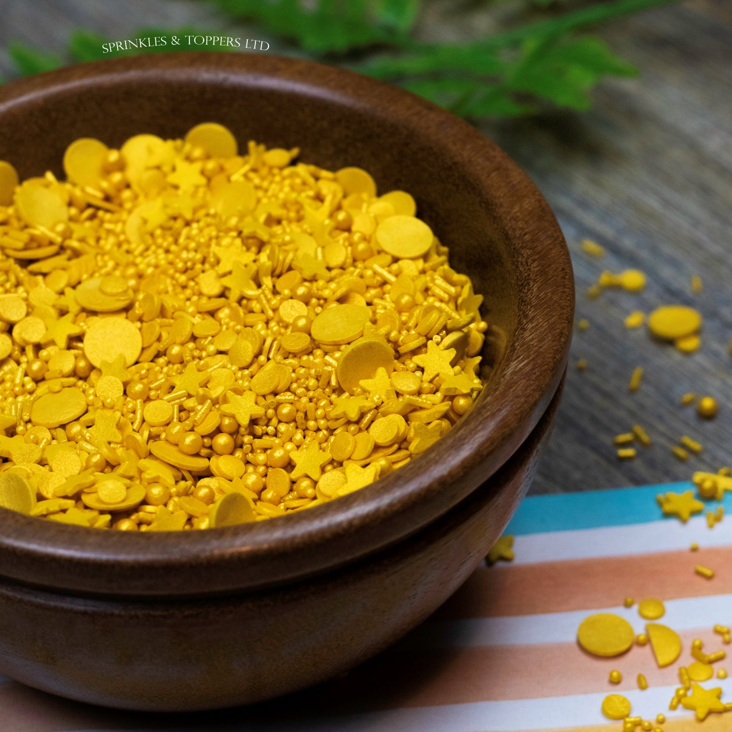 The Golden Hour Sprinkles Mix Cupcake / Cake Decorations