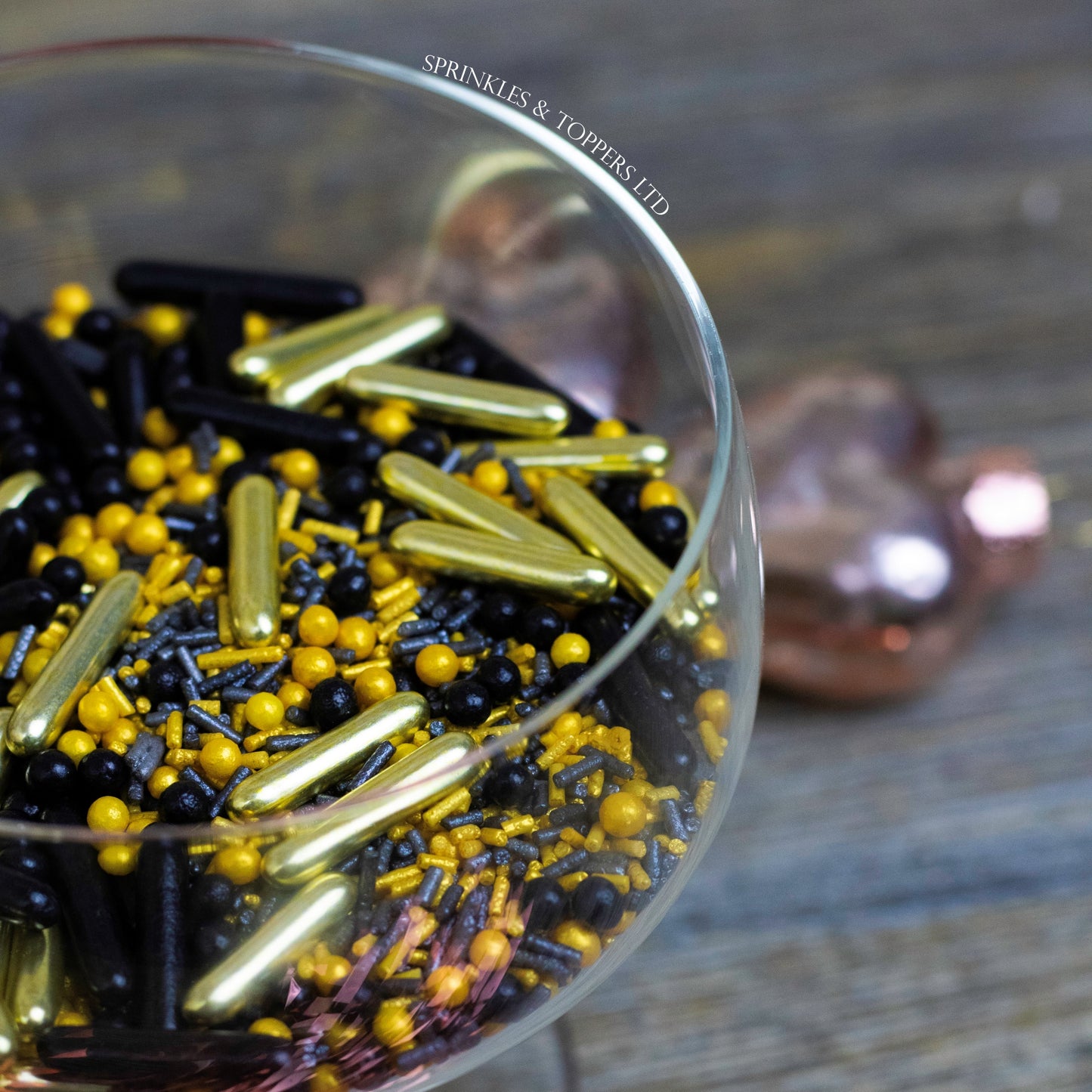 Raise Your Glass Sprinkles Mix Cupcake / Cake Decorations