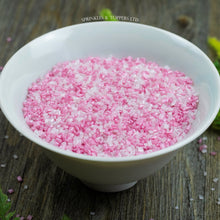 Load image into Gallery viewer, Pink &amp; White Shimmer Sugar Crystals