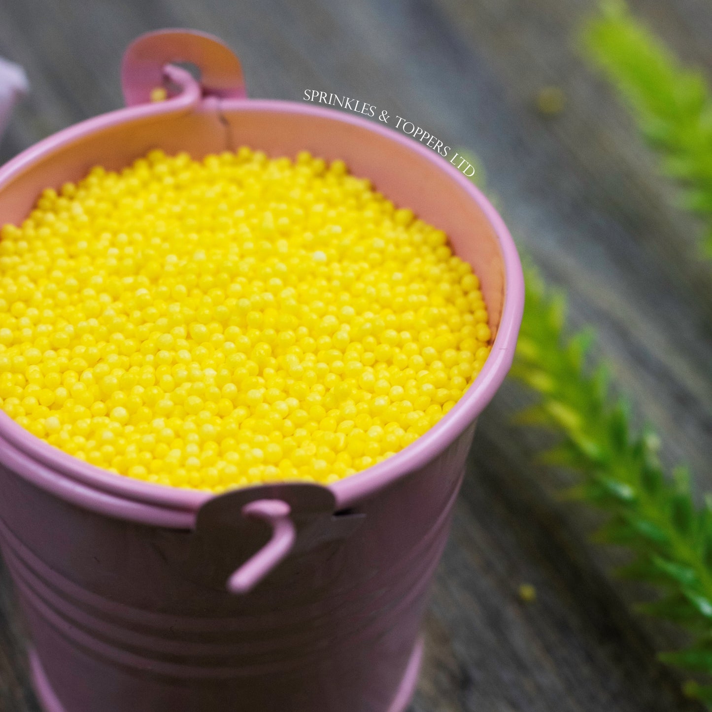 Yellow Matt Mini Pearls (1mm)