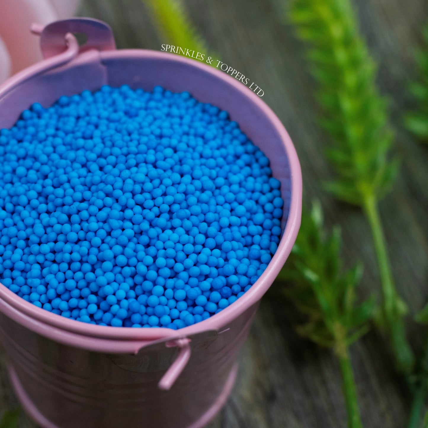 Blue 100s & 1000s These ever popular small sugar balls are perfect to top any cupcake, large cake, ice cream, shake and more...