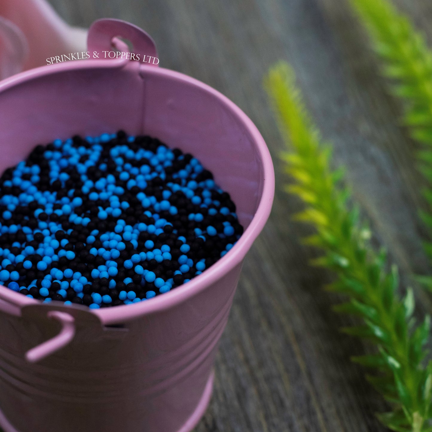 Black & Blue 100s & 1000s These ever popular small sugar balls are perfect to top any cupcake, large cake, ice cream, shake and more...