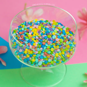 4mm Rainbow Shimmer Confetti