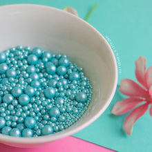 Load image into Gallery viewer, Turquoise Shimmer Pearls Mix