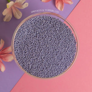 Purple Shimmer Mini Pearls (1mm)