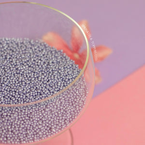 Purple Shimmer Mini Pearls (1mm)