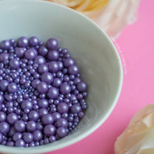 Load image into Gallery viewer, Purple Shimmer Pearls Mix