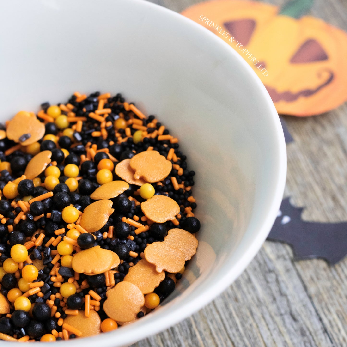 Pumpkin Pie Sprinkles Cupcake / Cake Decorations