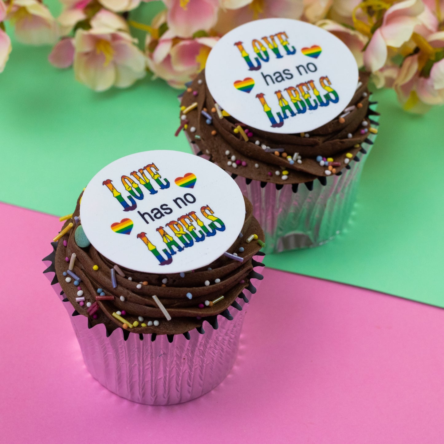 Pride ~ Love Has No Labels 2" discs