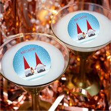 Load image into Gallery viewer, Nordic Gnome Christmas Drinks Toppers 2&quot; / 5 cm (Pack of 12)