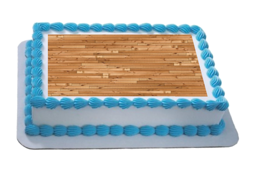 Floor Boards A4 Themed Icing Sheet Icing sheet cake toppers are a great way to decorate any themed cake Easy Peel Icing Sheet - No Fuss - Ready to pop straight onto your cake (full instructions included)