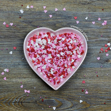 Load image into Gallery viewer, Red, Pink &amp; White Hearts &amp; Pearls