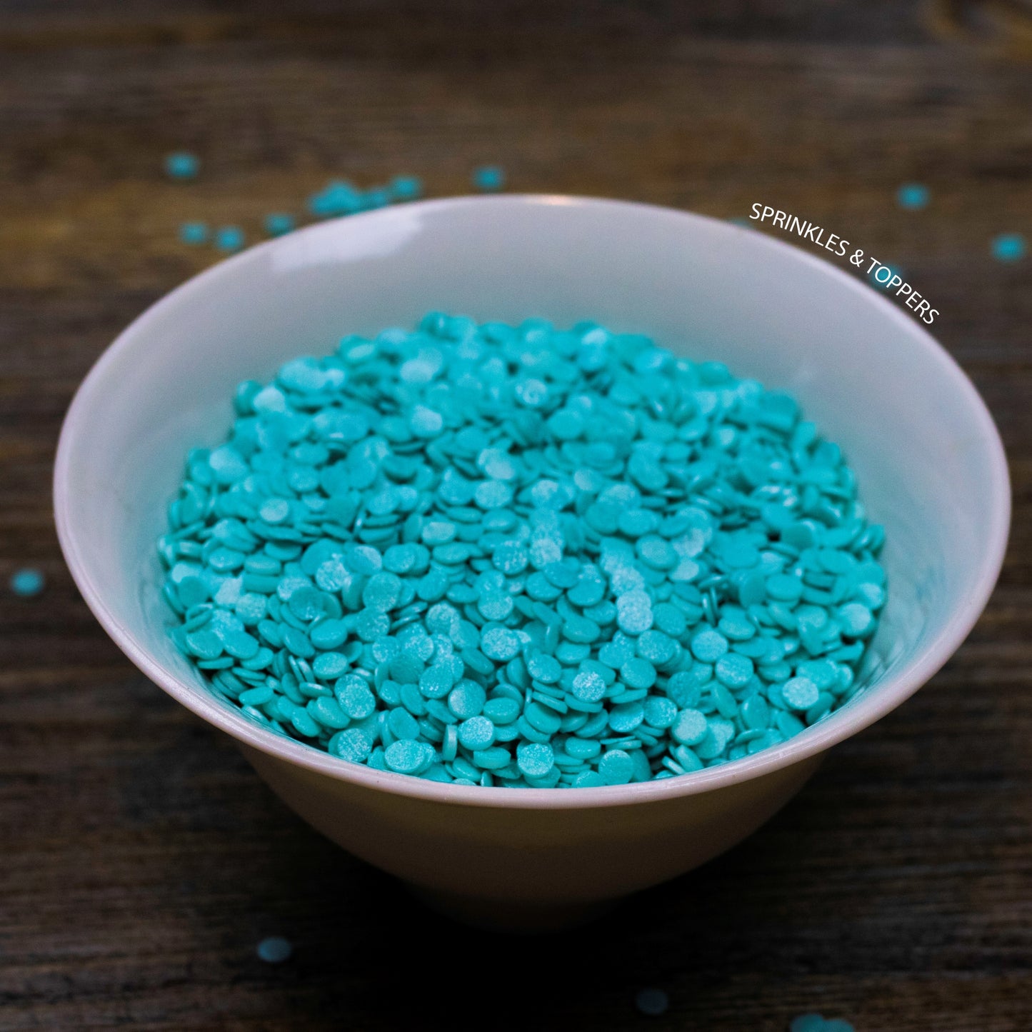 4mm Glimmer Confetti Cupcake / Cake Decoration Sprinkles (100g) Edible confetti with a lovely shiny finish Perfect to top any cupcake, large cake, ice cream, cookies, shakes and more...