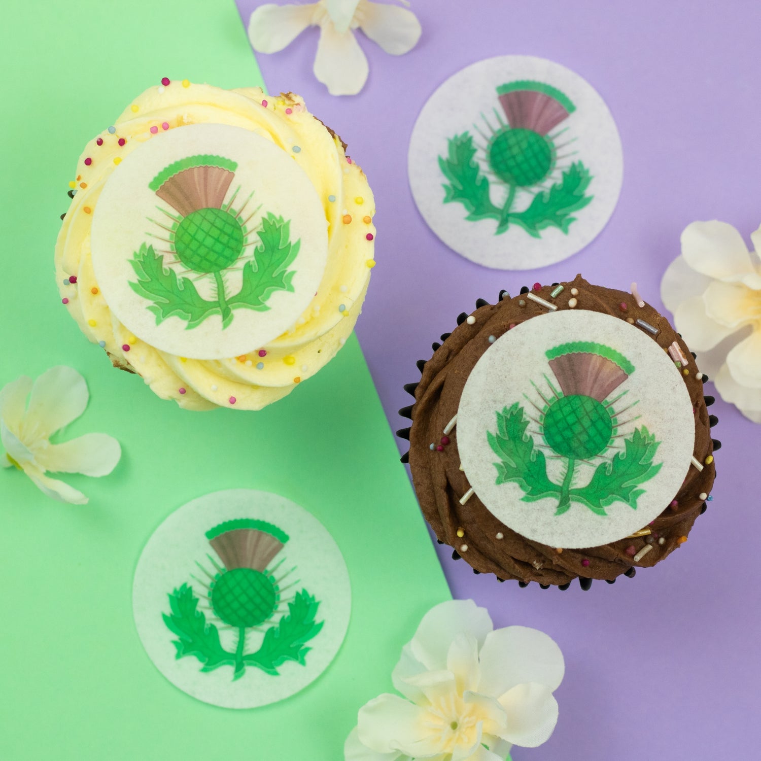 Annual Events Collection  2" / 5cm Discs Icing or Wafer Paper