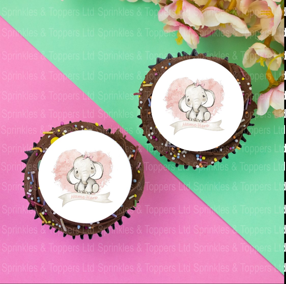 Baby Collection / Early Years 2" / 5cm Discs Icing or Wafer Paper