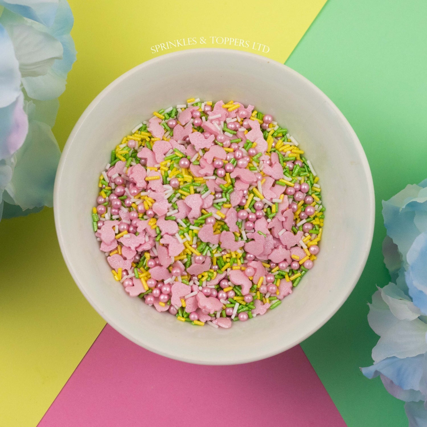 Easter Sprinkles, chocolate balls, stars, sugar pearls