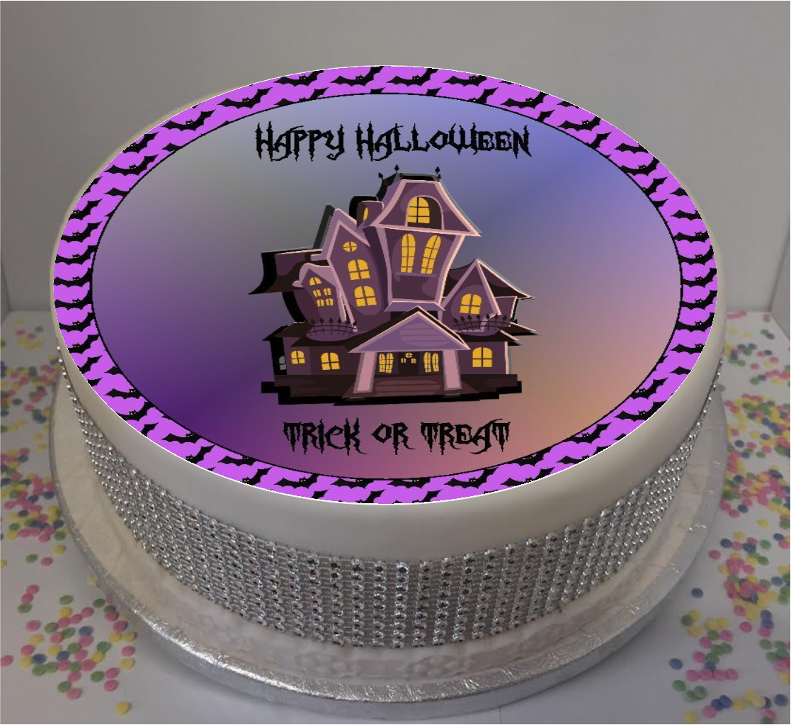 Halloween 8" Icing Sheets