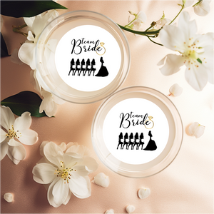 Team Bride Hen Party Toppers 2" / 5 cm (Pack of 12)