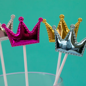 Coloured High Shine Crowns (5 pack)