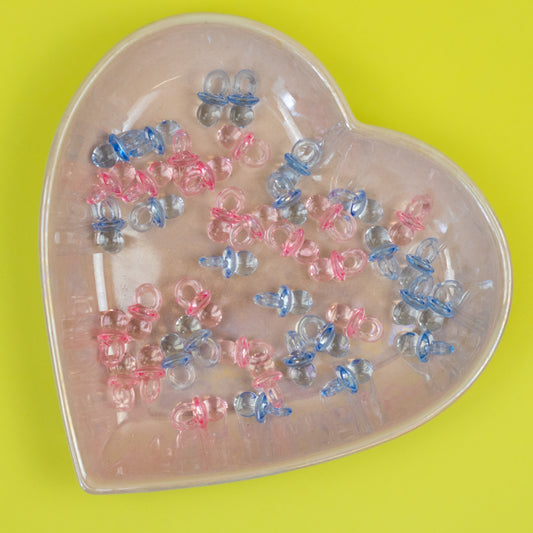 Cute Pink & Blue Dummies /  Pacifiers