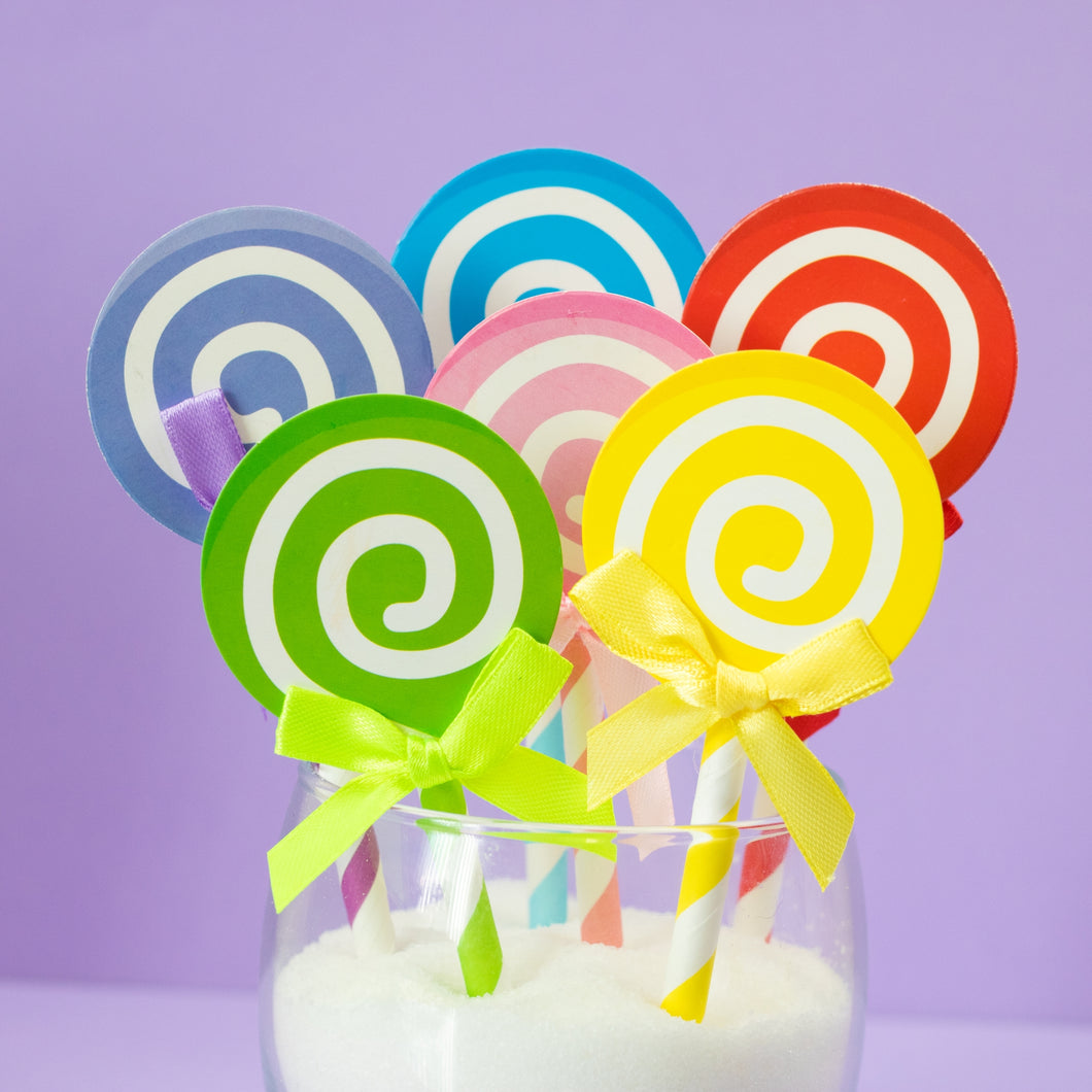 Bright Lollipops (6 pack)