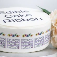 Load image into Gallery viewer, BINGO CARDS EDIBLE ICING CAKE RIBBON / SIDE STRIPS   Use instead of traditional ribbon to decorate the sides of your cakes  Edible fondant icing, perfect for that special occasion