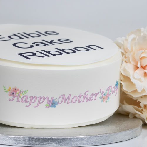 Use instead of traditional ribbon to decorate the sides of your cakes  Edible fondant icing, perfect for that special occasion  Easy to decorate a homemade or shop bought cake - simply peel and apply to the side of your cake
