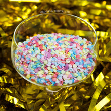 Load image into Gallery viewer, 4mm Natural / Vegan Rainbow Confetti