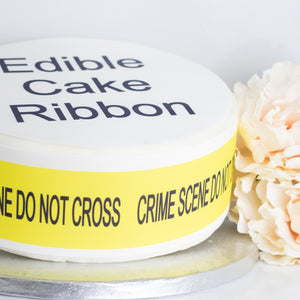 Use instead of traditional ribbon to decorate the sides of your cakes   Edible fondant icing, perfect for that special occasion  Easy to decorate a homemade or shop bought cake - simply peel and apply to the side of your cake