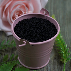 Black 100s & 1000s  These ever popular small sugar balls are perfect to top any cupcake, large cake, ice cream, shake and more...