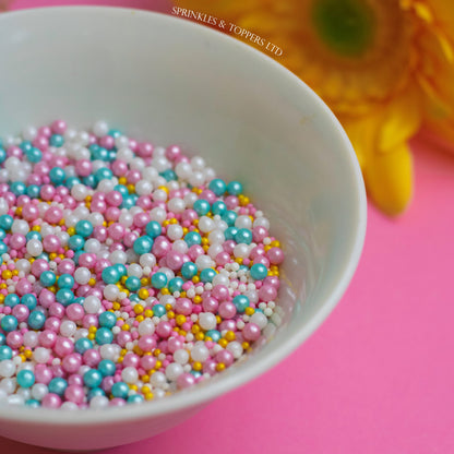 Summer Pastels Sprinkles Mix Cupcake / Cake Decorations