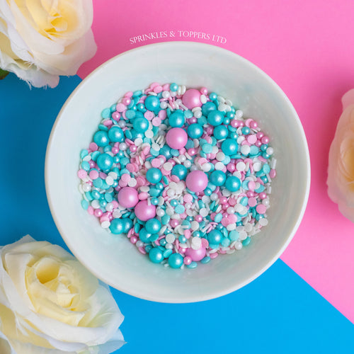 Pastel Medley Sprinkles Mix Cupcake / Cake Decorations