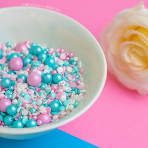Pastel Medley Sprinkles Mix Cupcake / Cake Decorations