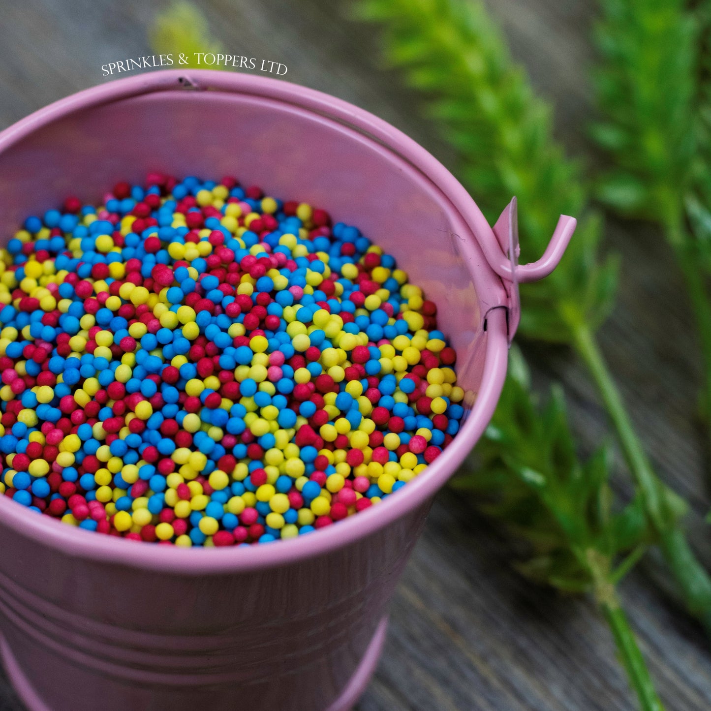 Red Blue & Yellow  Mini Pearls (1mm)