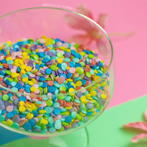 4mm Rainbow Shimmer Confetti