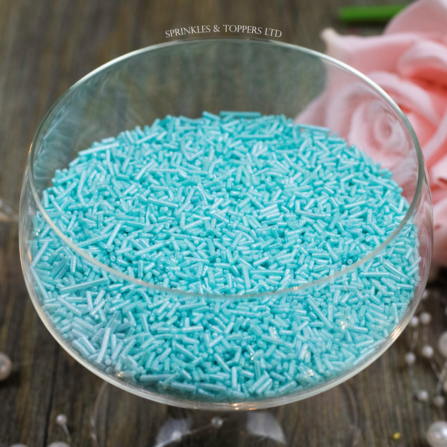 Turquoise Shimmer Strands