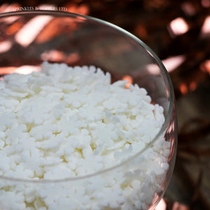 White Snowflakes Sprinkles Cupcake / Cake Decorations (100g)