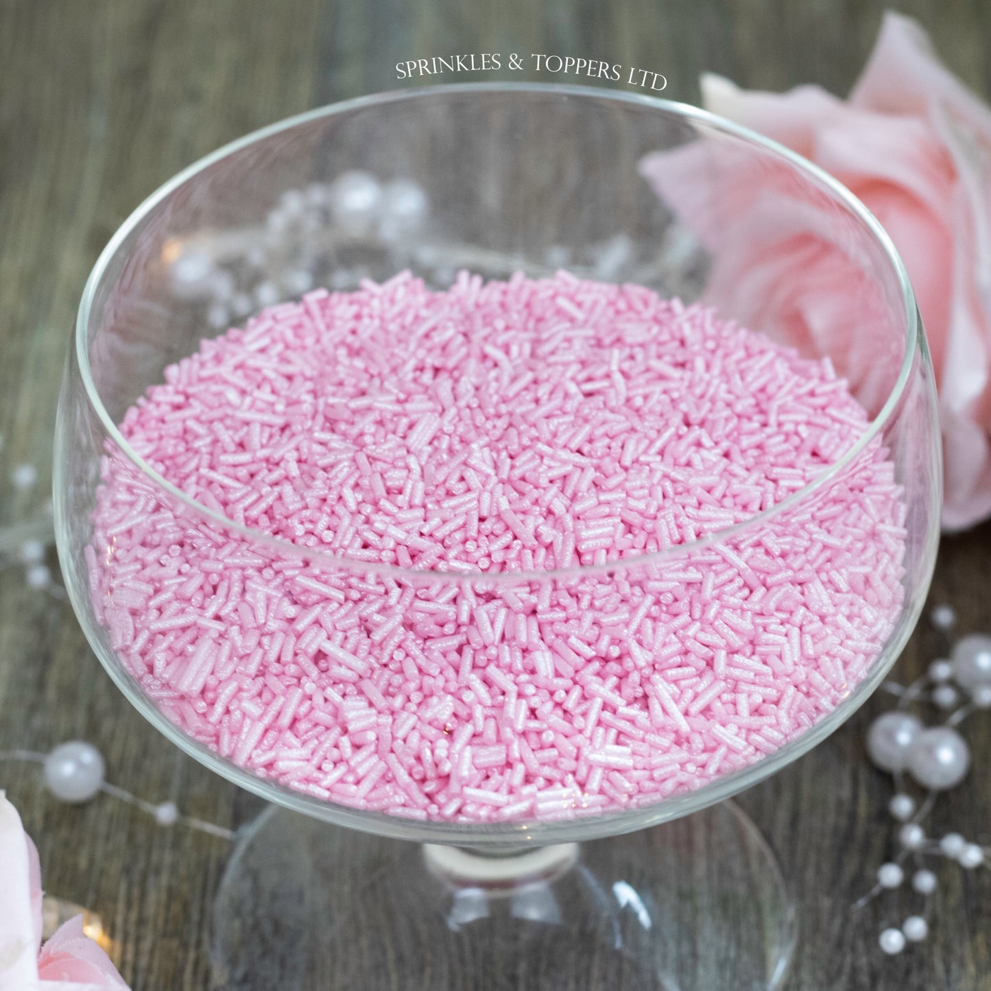 Pink Shimmer Strands