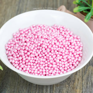 Pink Glimmer Pearls (3-4mm) Sprinkles