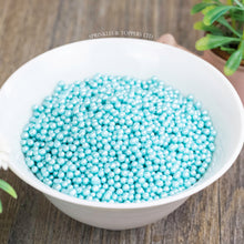Load image into Gallery viewer, Turquoise Glimmer Pearls (3-4mm) Sprinkles