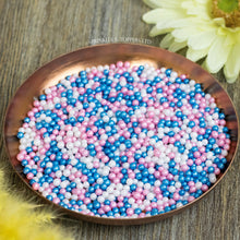 Load image into Gallery viewer, Pink Blue &amp; White Glimmer Pearls (3-4mm) Sprinkles