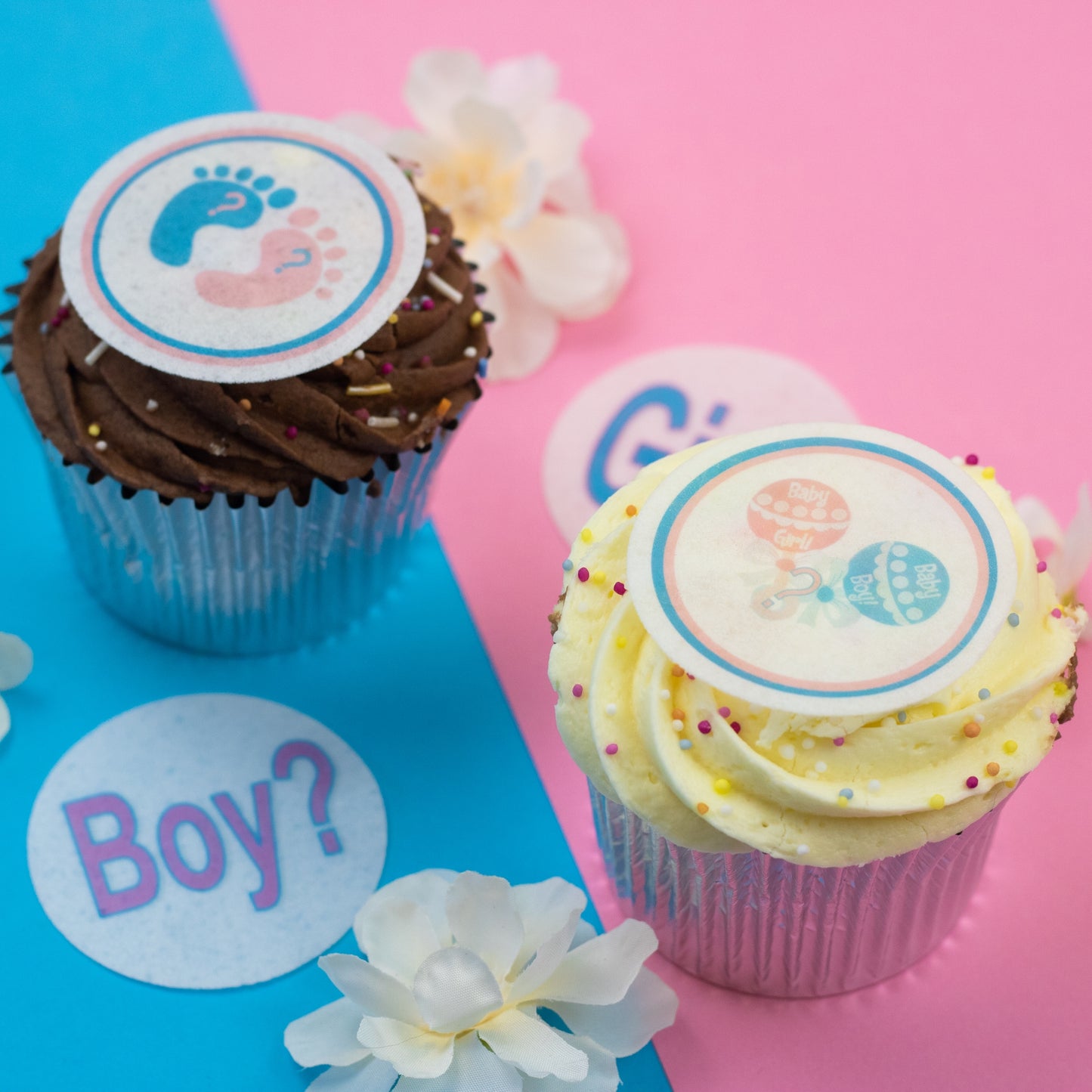 Gender Reveal 2" discs