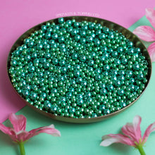 Load image into Gallery viewer, Green Metallic Pearls Mix