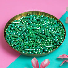 Load image into Gallery viewer, Green Metallic Pearls &amp; Rods Mix
