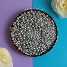 Load image into Gallery viewer, Silver Shimmer Pearls Mix