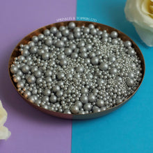 Load image into Gallery viewer, Silver Shimmer Pearls Mix